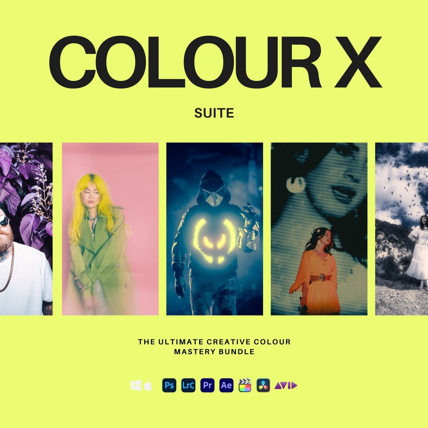 Colour X Suite | Creative Grading | 500 LR Presets & 235 Video LUTs