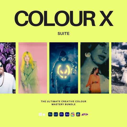 Colour X Suite | The Ultimate Creative Colour Mastery Bundle for Photo/Video